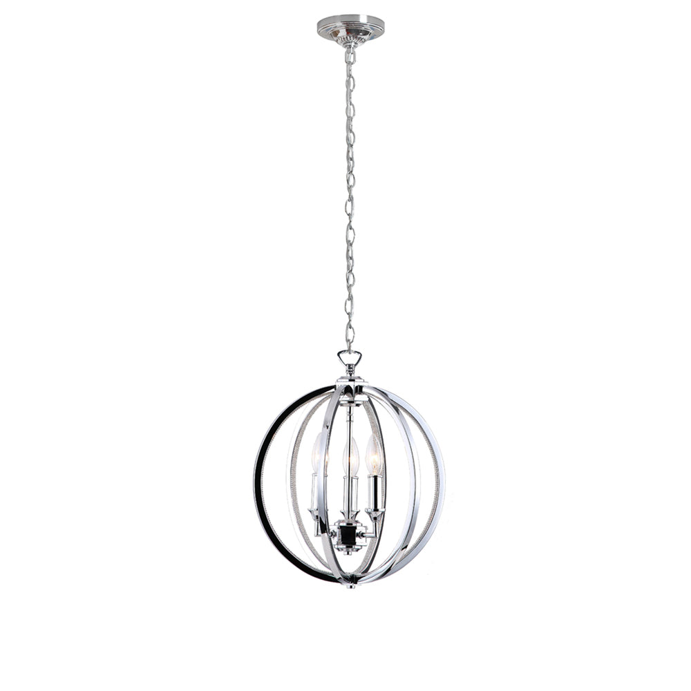 Dainolite KARLAND KAR-143C-PC Chandelier Transitional - Polished Chrome