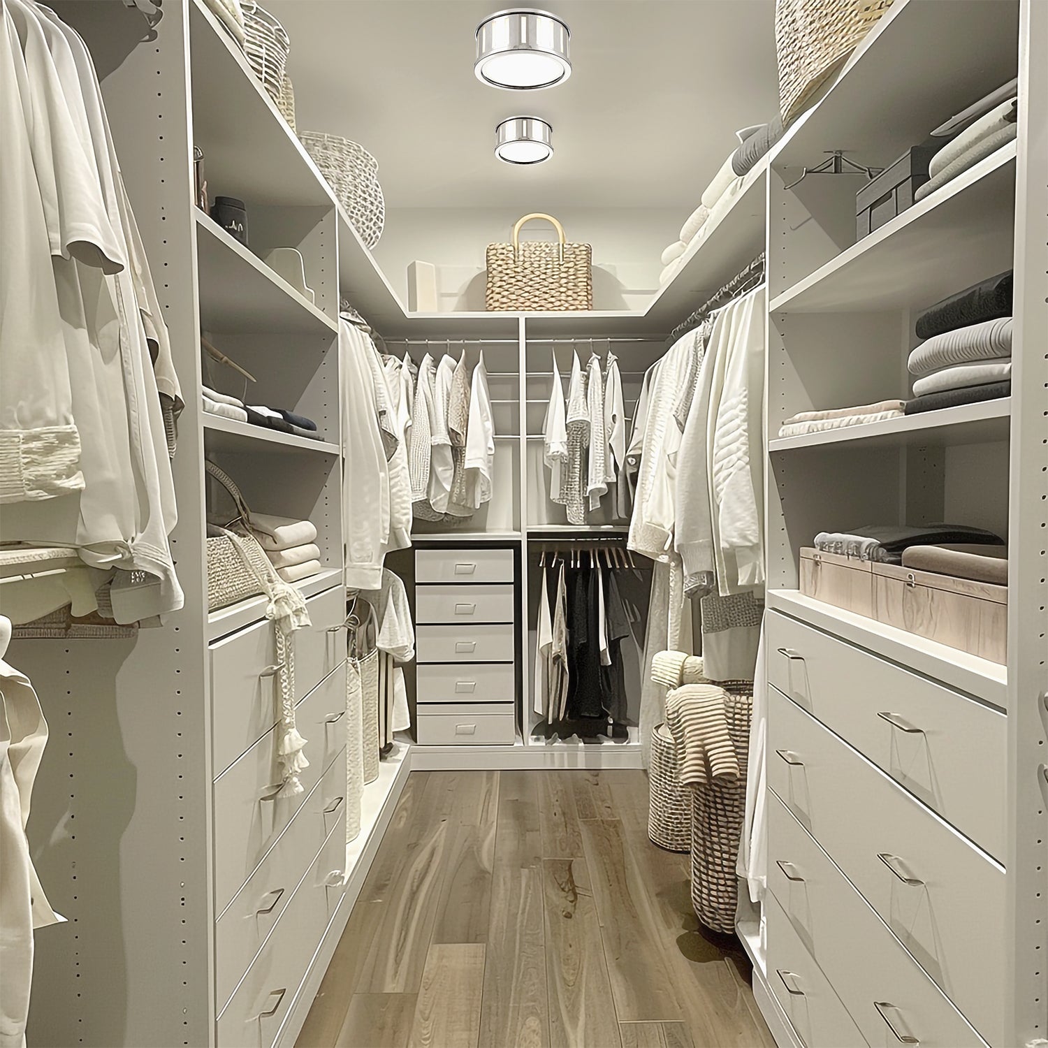 Crystorama Kendal KEN-2200-PN – 9.5 Inch – 2 Light – Semi Flush Mount Light – Polished Nickel – Damp Rated