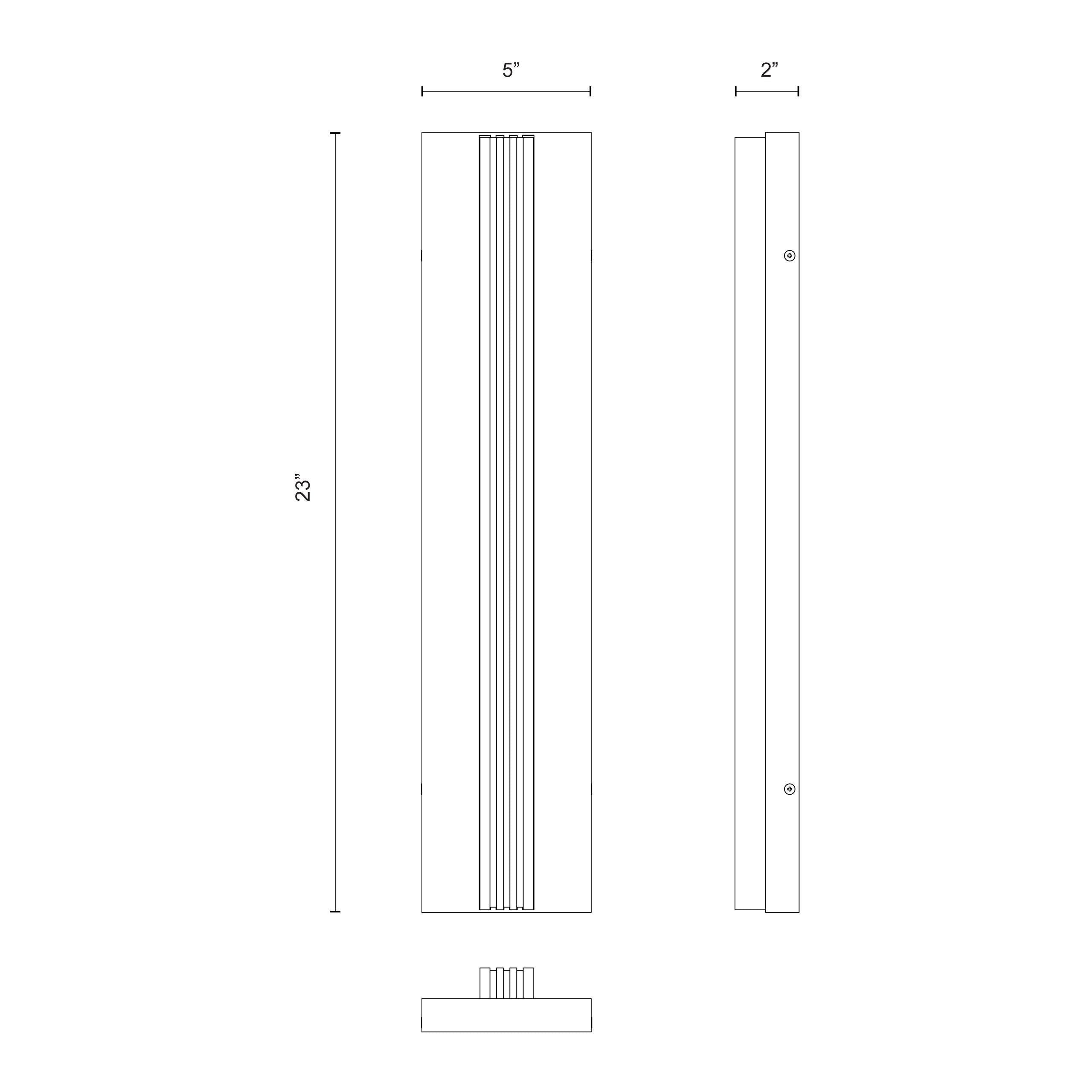 Kismet 23-in Vintage Brass/Alabaster LED Wall/Vanity