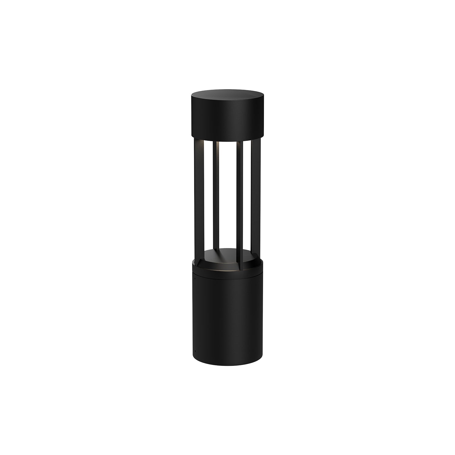 Knox 24-in Black LED Exterior Bollard