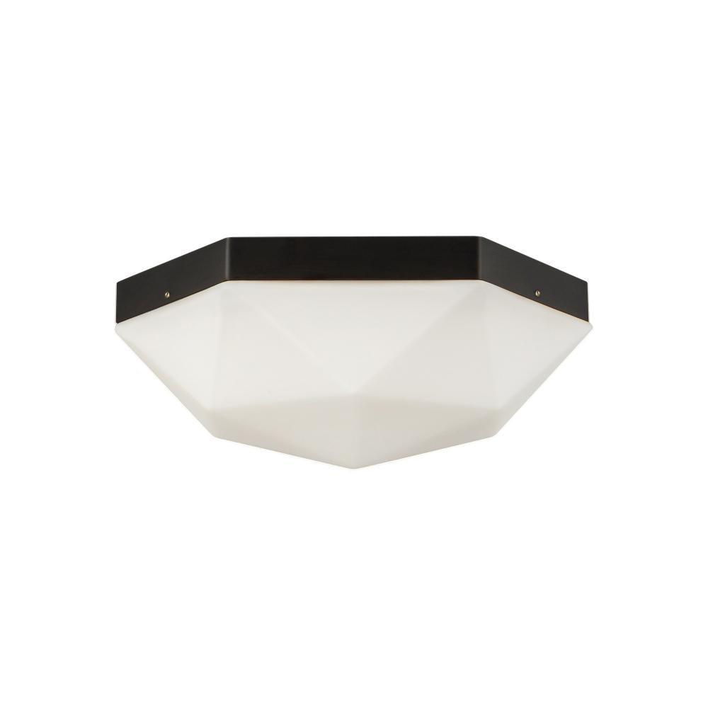 Alora Lighting KRYSTA FM424512MBOP Flush Mount Transitional - Matte Black