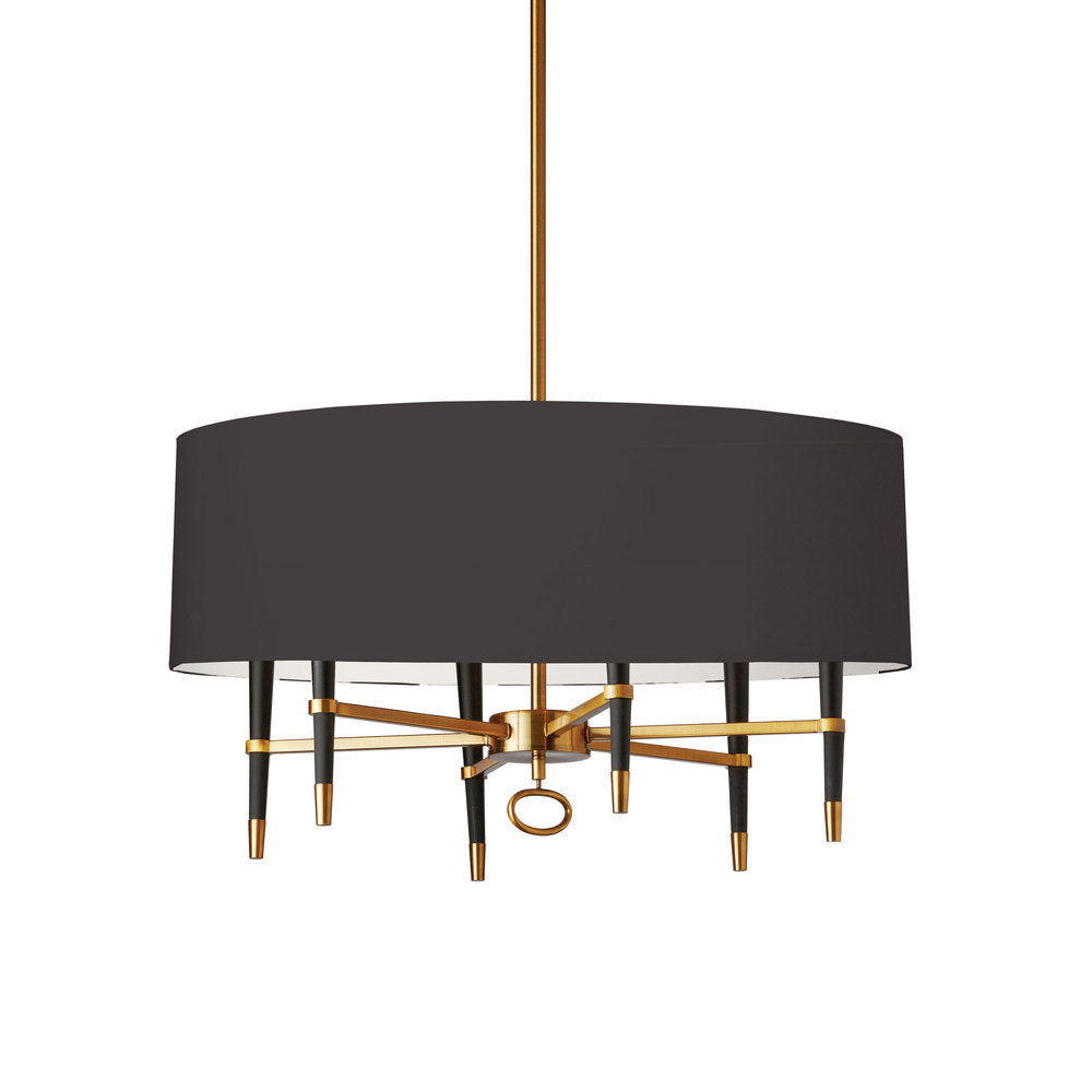 Dainolite LANGFORD LAN-246C-VB-BK Chandelier Transitional - Vintage Bronze