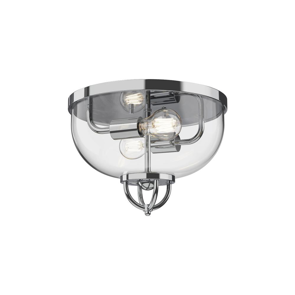 Alora Lighting LANCASTER FM461102CH Flush Mount Modern - Chrome