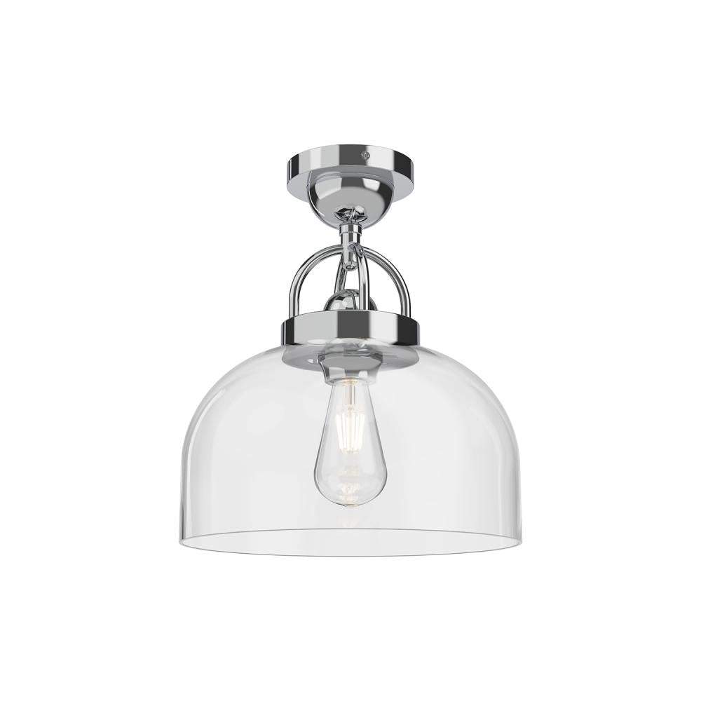 Alora Lighting LANCASTER SF461101CH Semi Flush Mt Modern - Chrome