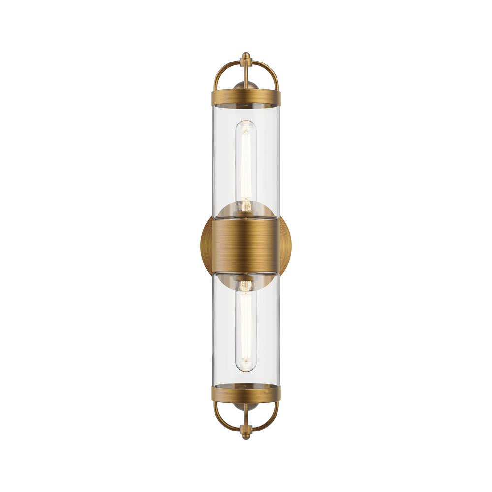 Alora Lighting LANCASTER WV461102AG Bathroom Fixture Modern - Aged Gold