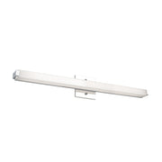 Kuzco Lighting VL4725-CH Latitude-Slim 25-in LED Vanity Light Fixture, UL Damp Rated, Chrome