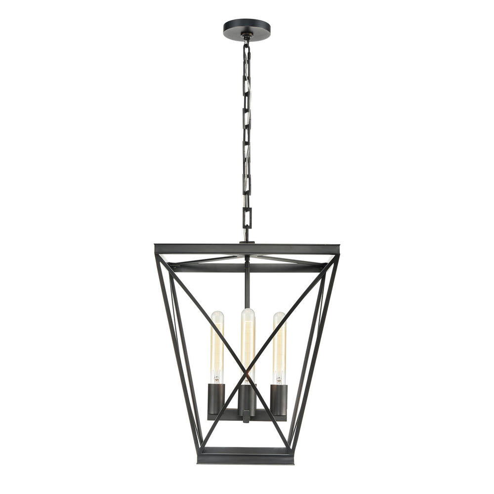 Alora Lighting LATTICE PD309616UB Foyer Contemporary - Urban Bronze