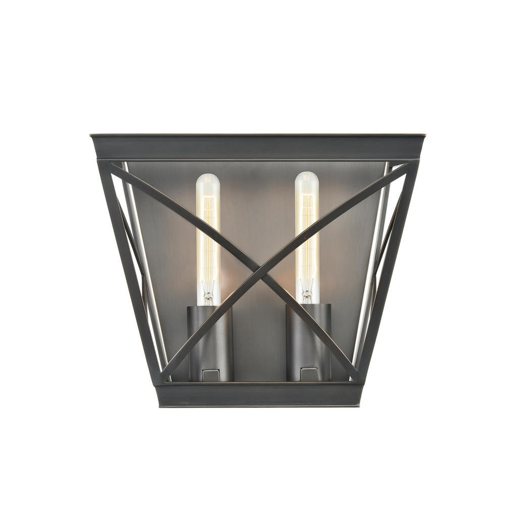 Alora Lighting LATTICE WV309602UB Bathroom Fixture Contemporary - Urban Bronze