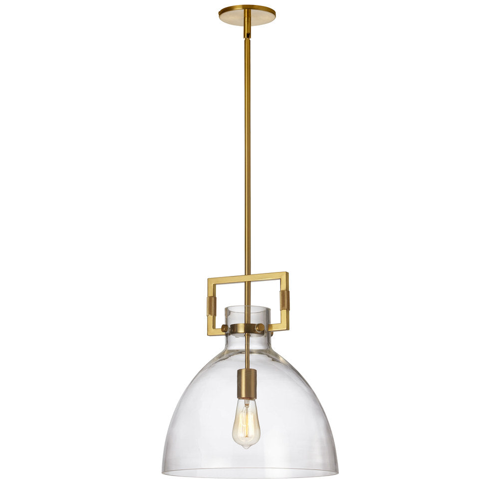 Dainolite LIBERTY LBY-141P-AGB Pendant Contemporary - Aged Brass