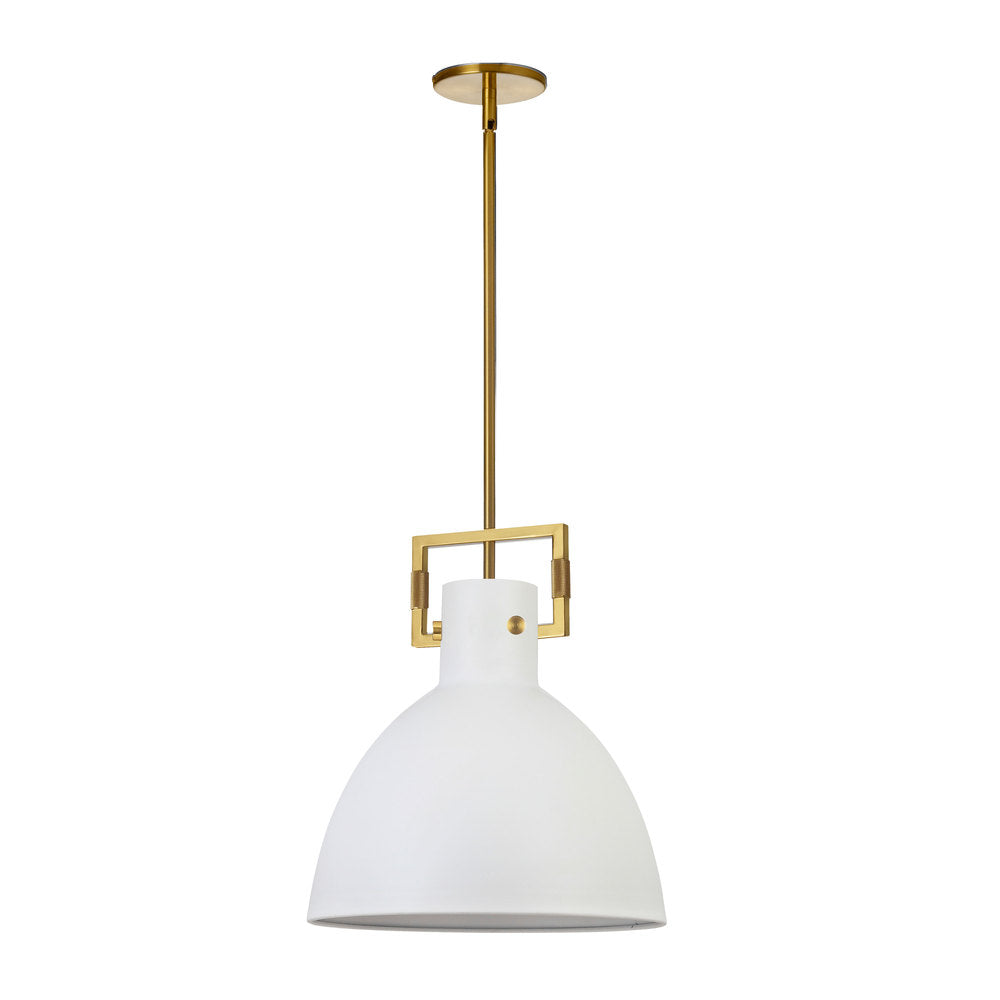 Dainolite LBY-141P-MW-AGB Pendant Contemporary - Aged Brass