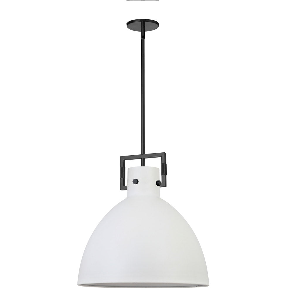 Dainolite LBY-201P-MW-MB Pendant Contemporary - Matte Black