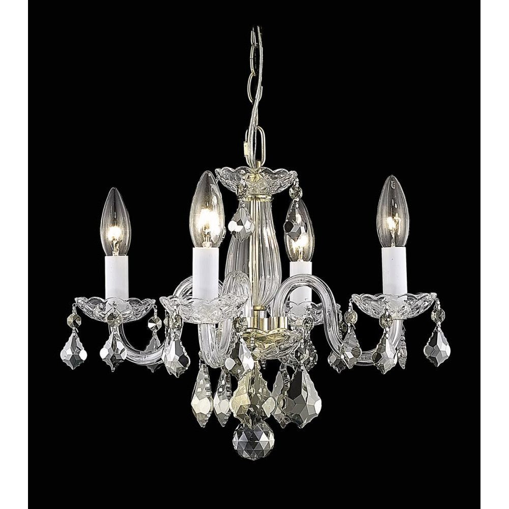 Elegant Lighting AZALEA LD7804D15G Pendant Transitional - Gold