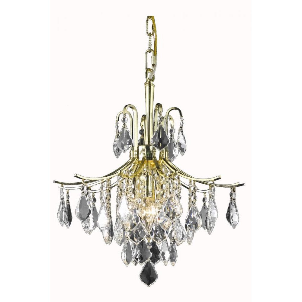 Elegant Lighting AMELIA LD8100D16G Pendant Transitional - Gold