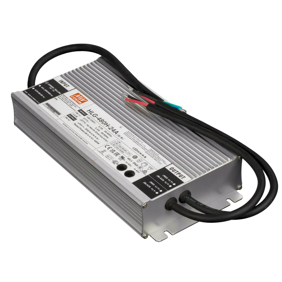 LED-DR Series Non-Dimming Driver 480 Watts 24V DC