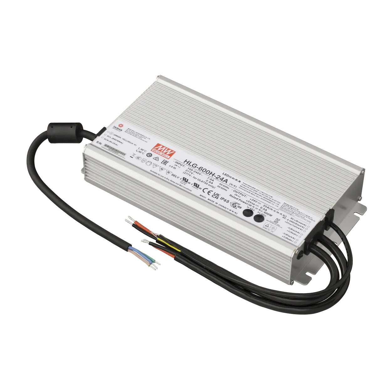 LED-DR Series Non-Dimming Driver 600 Watts 24V DC