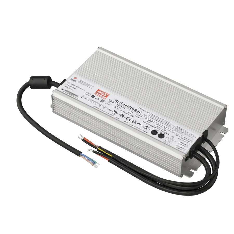 LED-DR Series Non-Dimming Driver 600 Watts 24V DC