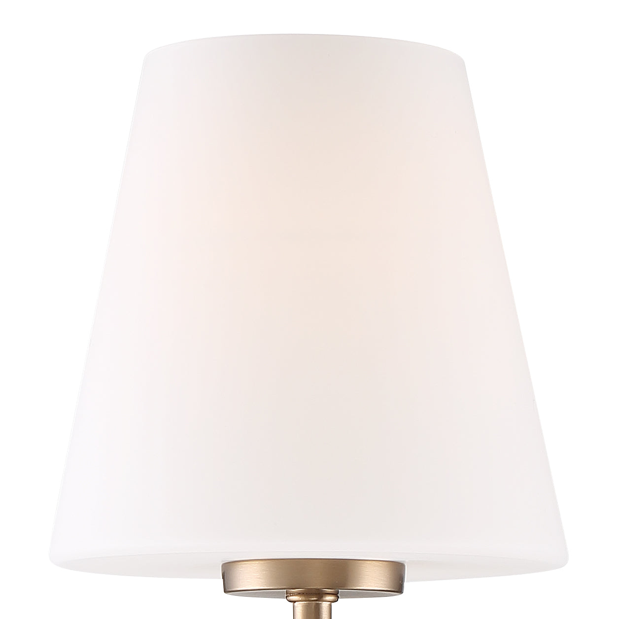 Crystorama Lena LEN-250-OP-VG – 6 Inch – 1 Light – Sconce – Vibrant Gold – Damp Rated