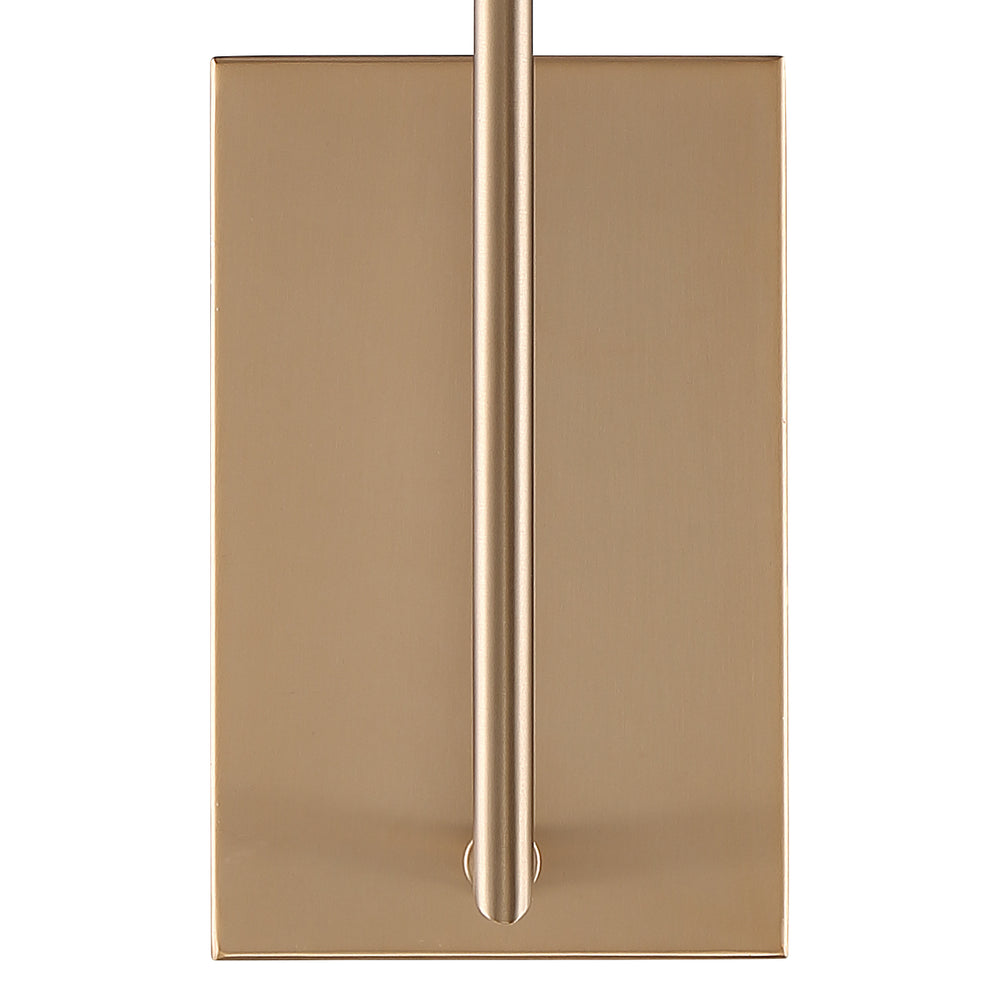 Crystorama LEN-250-OP-VG Vanity Light Fixture, UL Damp Rated, Vibrant Gold