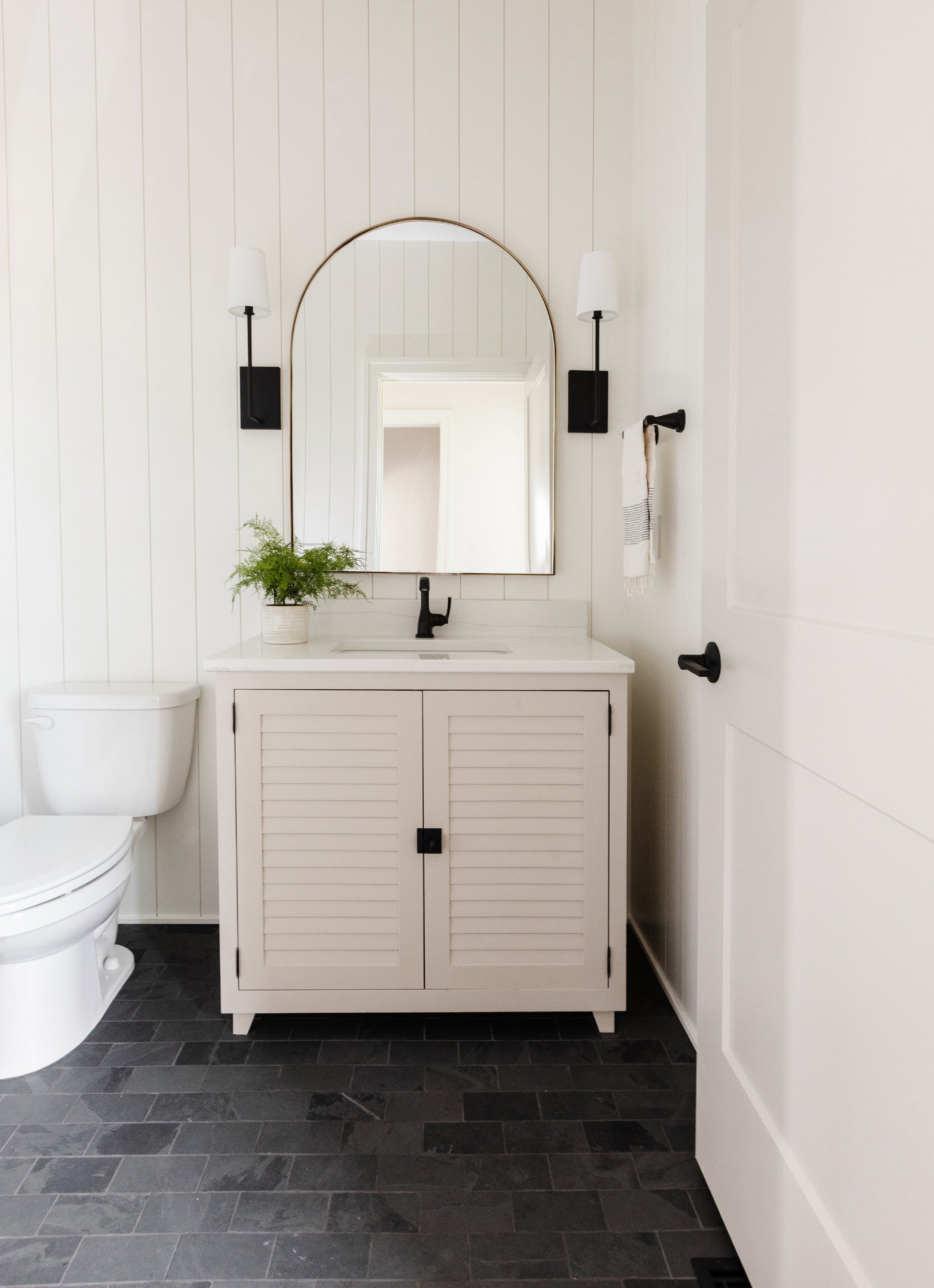 Crystorama Lena LEN-251-BF – 4.5 Inch – 1 Light – Sconce – Black Forged – Damp Rated