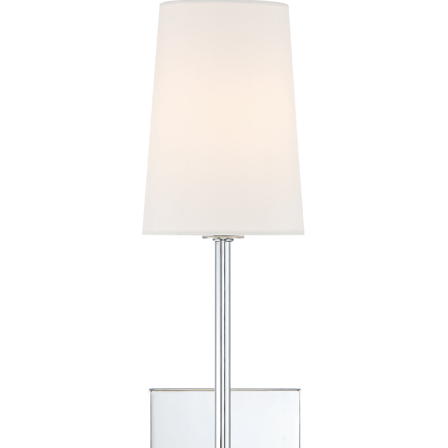 Crystorama Lena LEN-251-CH – 4.5 Inch – 1 Light – Sconce – Polished Chrome – Damp Rated