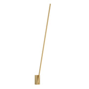 Kuzco Lever WS13760-BG Wall Sconce, Adjustable Angle, Brushed Gold