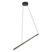 Lex 24-in Urban Bronze LED Linear Pendant