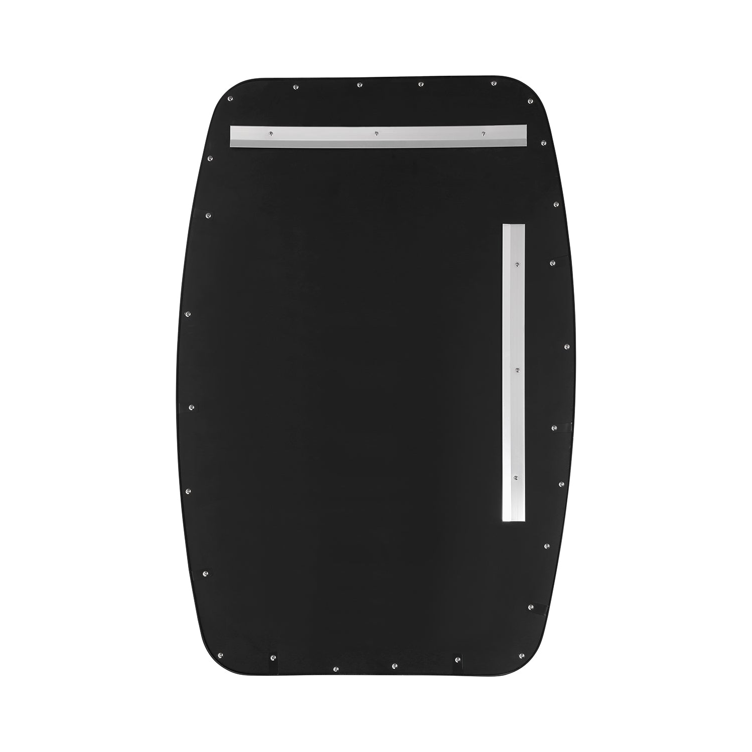 Crystorama Lindee LIN-M400-MK – 24 Inch – Mirror – Matte Black