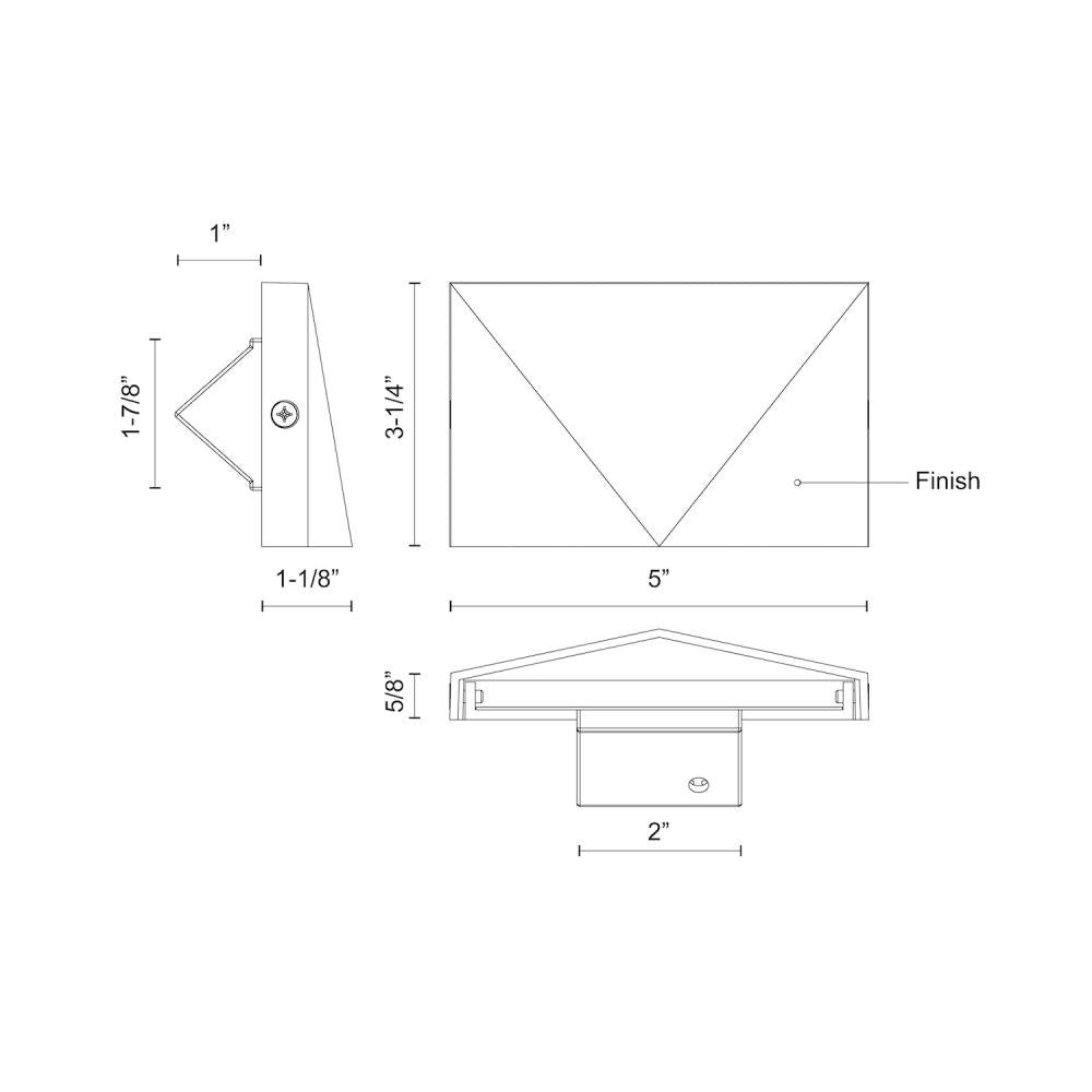 Kuzco Lighting Inc. LIO ER30203-BZ Landscape Lighting Traditional - Black