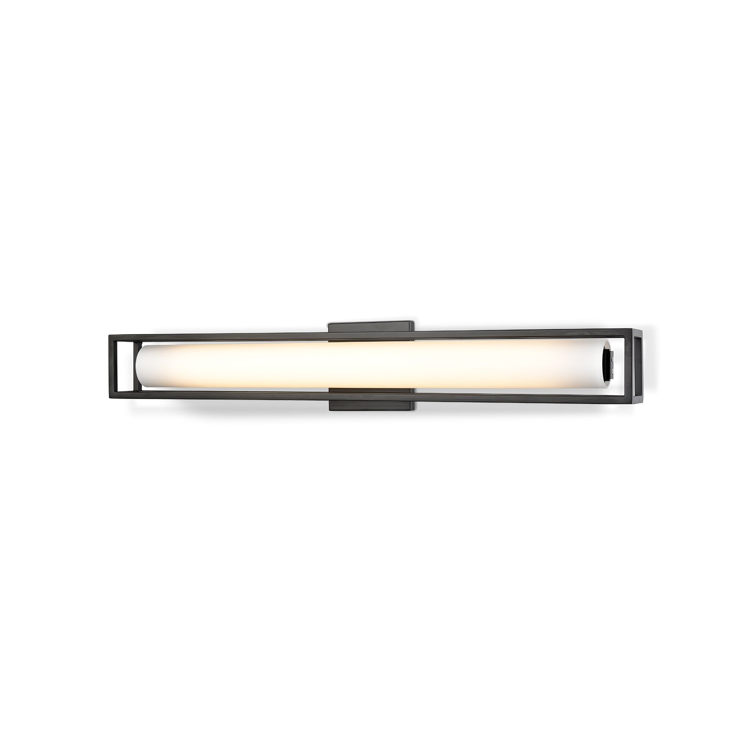 Lochwood 27-in Black LED Wall Sconce
