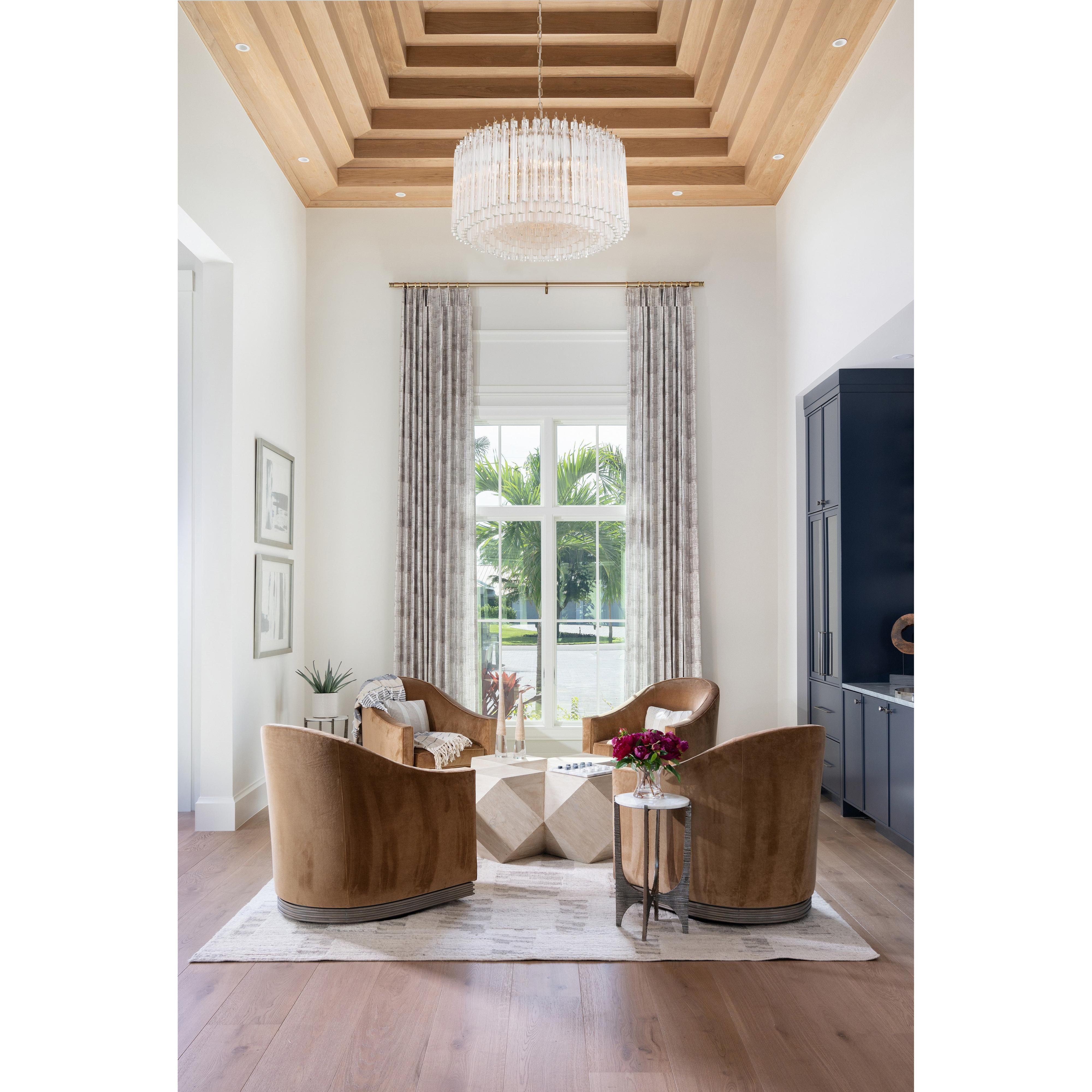 Crystorama Lofton LOF-5007-AG – 24 Inch – 7 Light – Chandelier – Aged Brass – Dry Rated