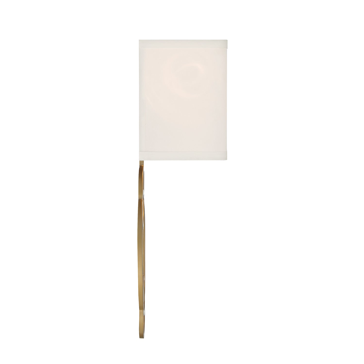 Crystorama Laurel LRL-992-VG-WH – 10 Inch – 2 Light – Sconce – Vibrant Gold – Damp Rated