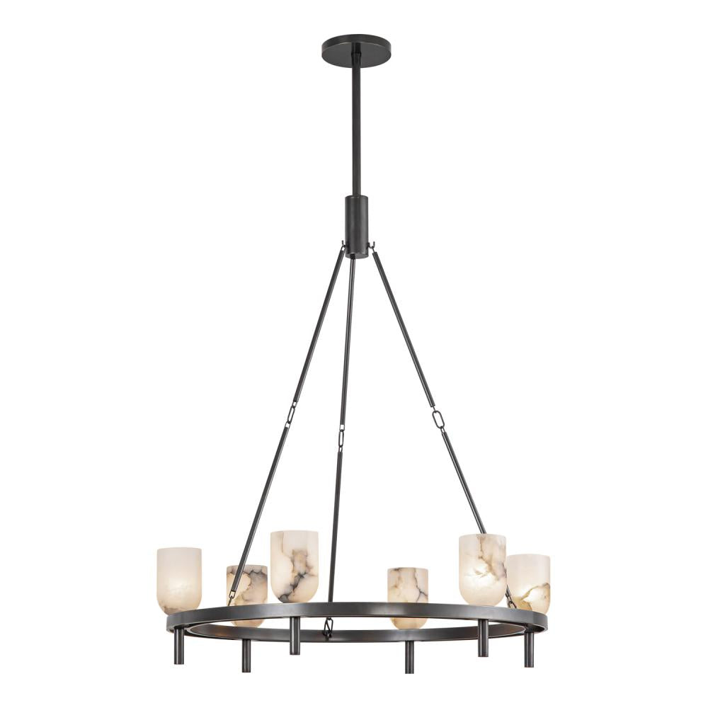 Alora Lighting LUCIAN CH338632UBAR Chandelier - Urban Bronze