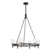 ALORA Lighting CH338632UBCC Chandeliers, Clear Crystal/Urban Bronze