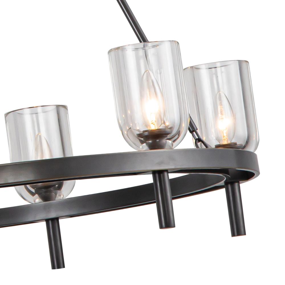 Alora Lighting LUCIAN CH338632UBCC Chandelier - Urban Bronze