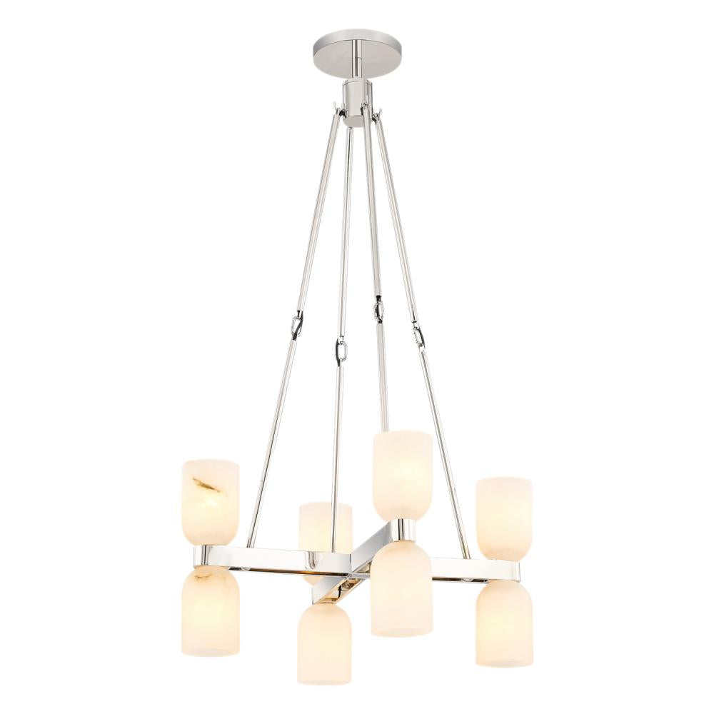 Alora Lighting LUCIAN CH338822PNAR Chandelier - Polished Nickel