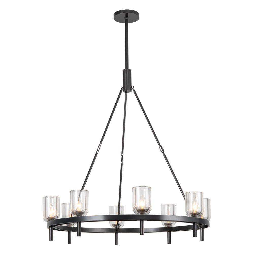 Alora Lighting LUCIAN CH338836UBCC Chandelier - Urban Bronze