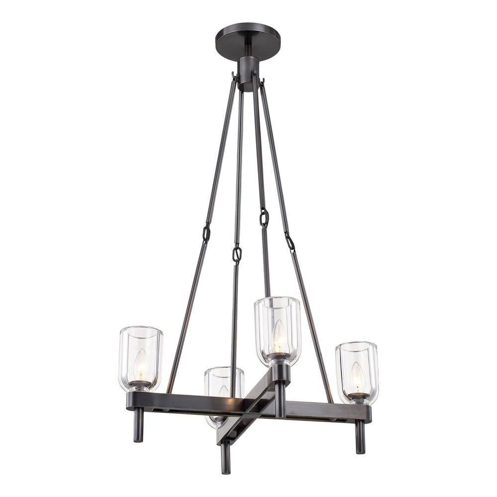 Alora Lighting LUCIAN PD338422UBCC Pendant - Urban Bronze