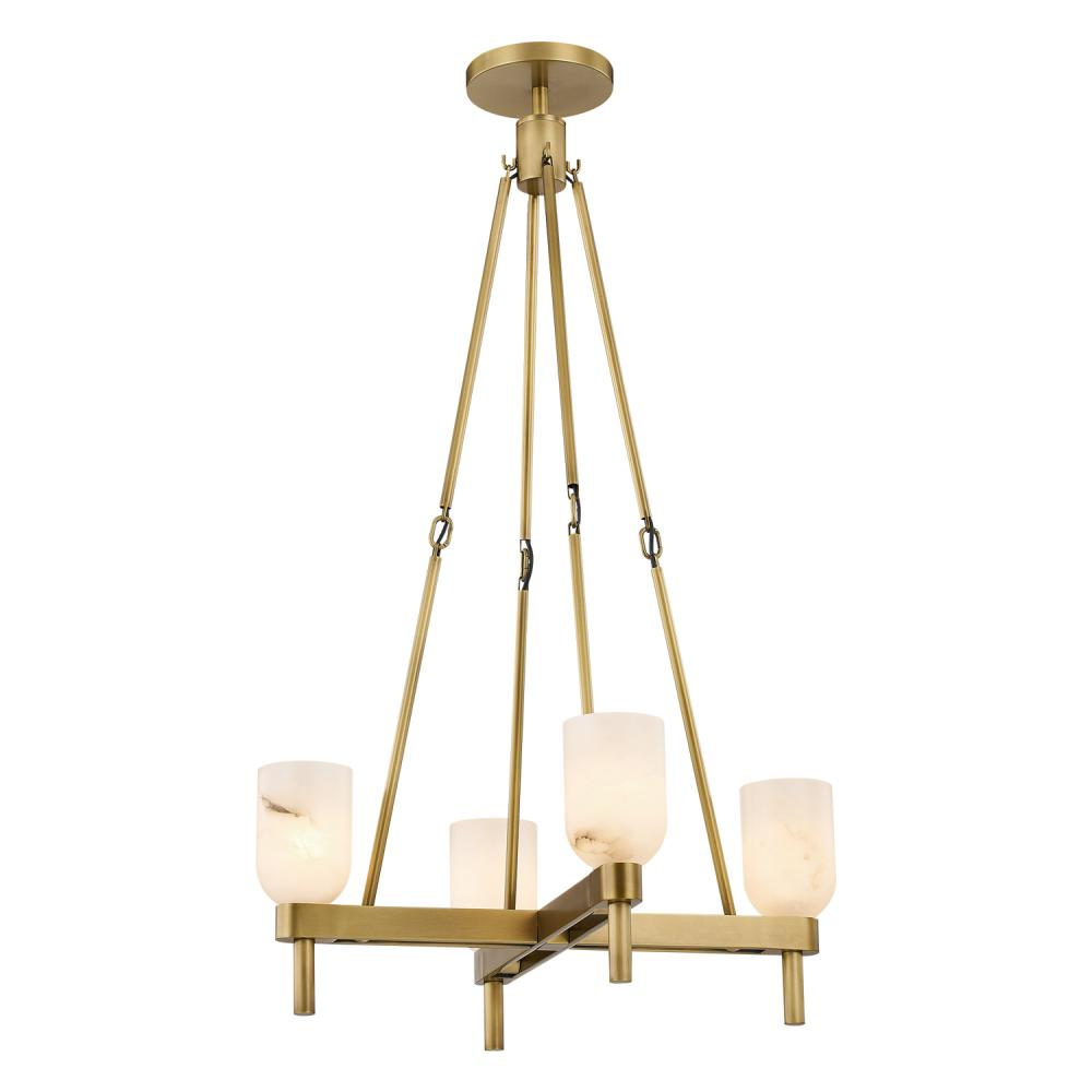 Alora Lighting LUCIAN PD338422VBAR Pendant - Vintage Brass