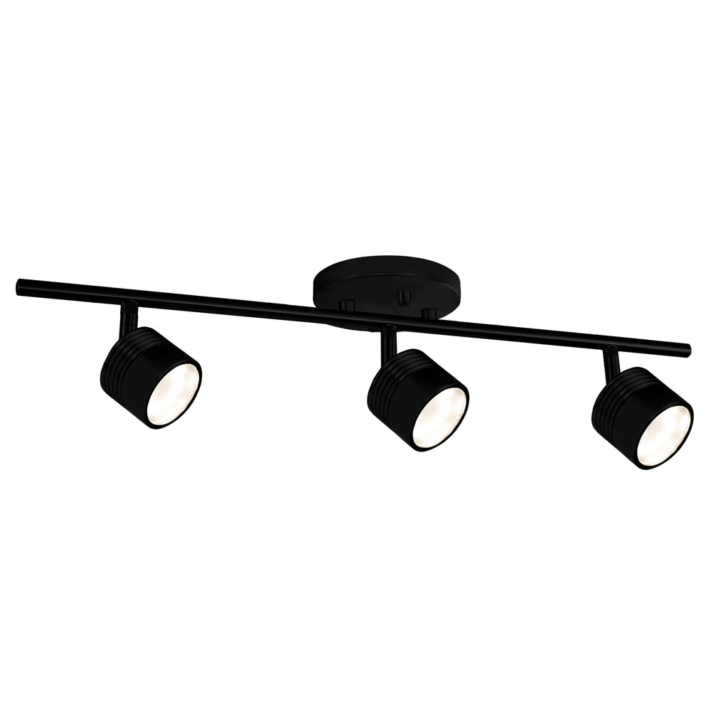 Kuzco Lyra TR10022-BK Track Light Fixture, UL Damp Rated, Black