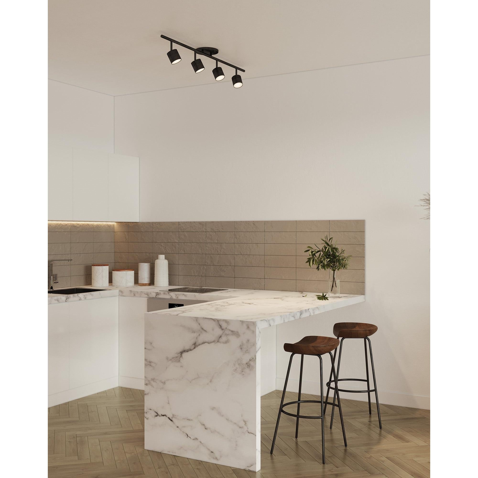 Lyra 30-in Black LED Track Lights