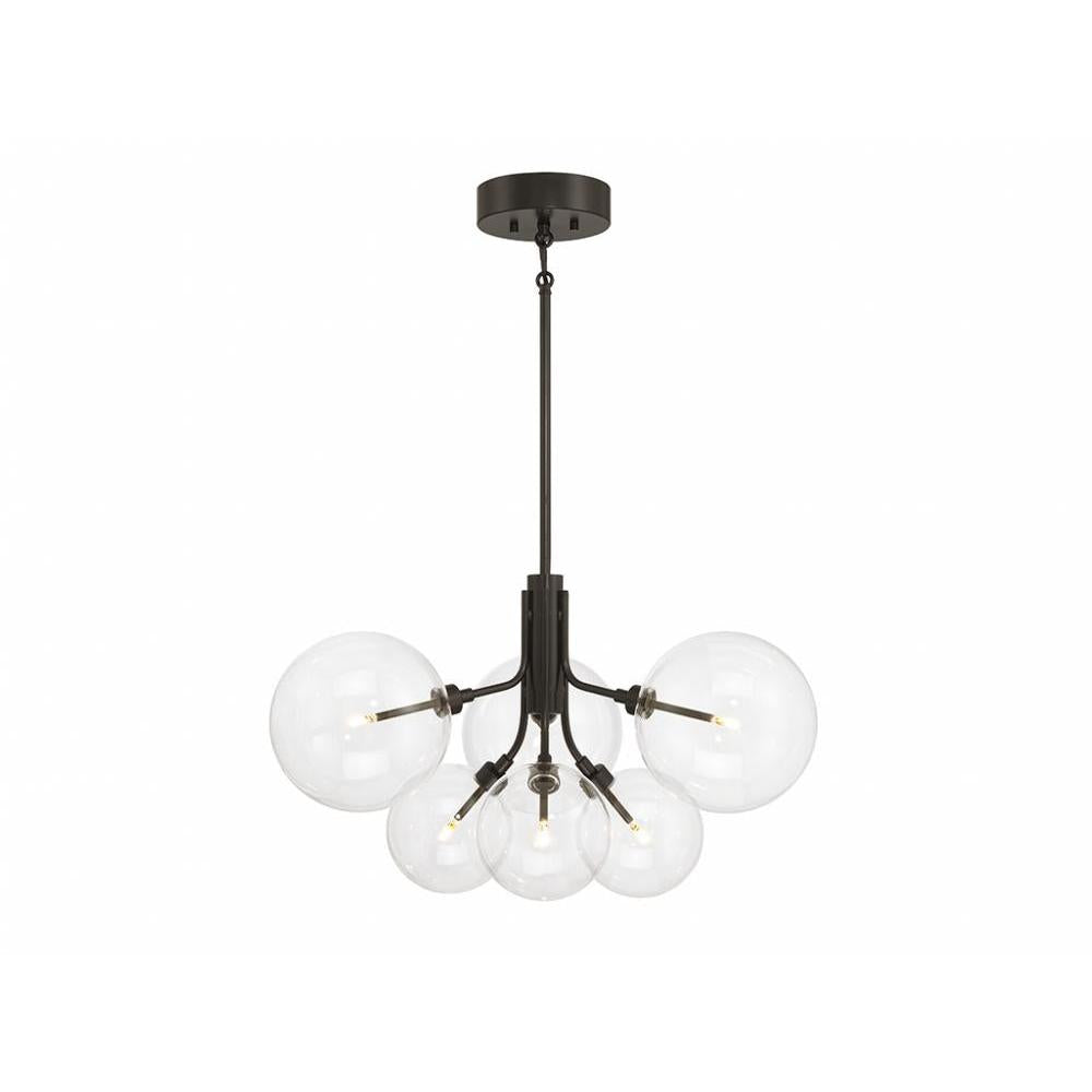 6-Light Chandelier in Oil Rubbed Bronze
