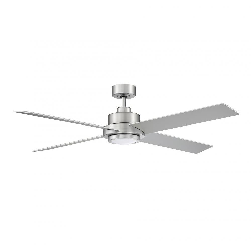 56" LED Ceiling Fan in Brushed Nickel
