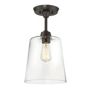1-Light Ceiling Light in Oil Rubbed Bronze
