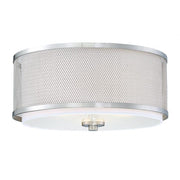 3-Light Ceiling Light in Brushed Nickel