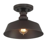 1-Light Ceiling Light in Oil Rubbed Bronze