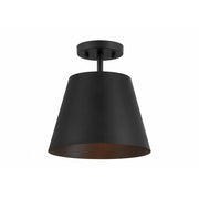1-Light Ceiling Light in Matte Black