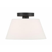 1-Light Ceiling Light in Matte Black
