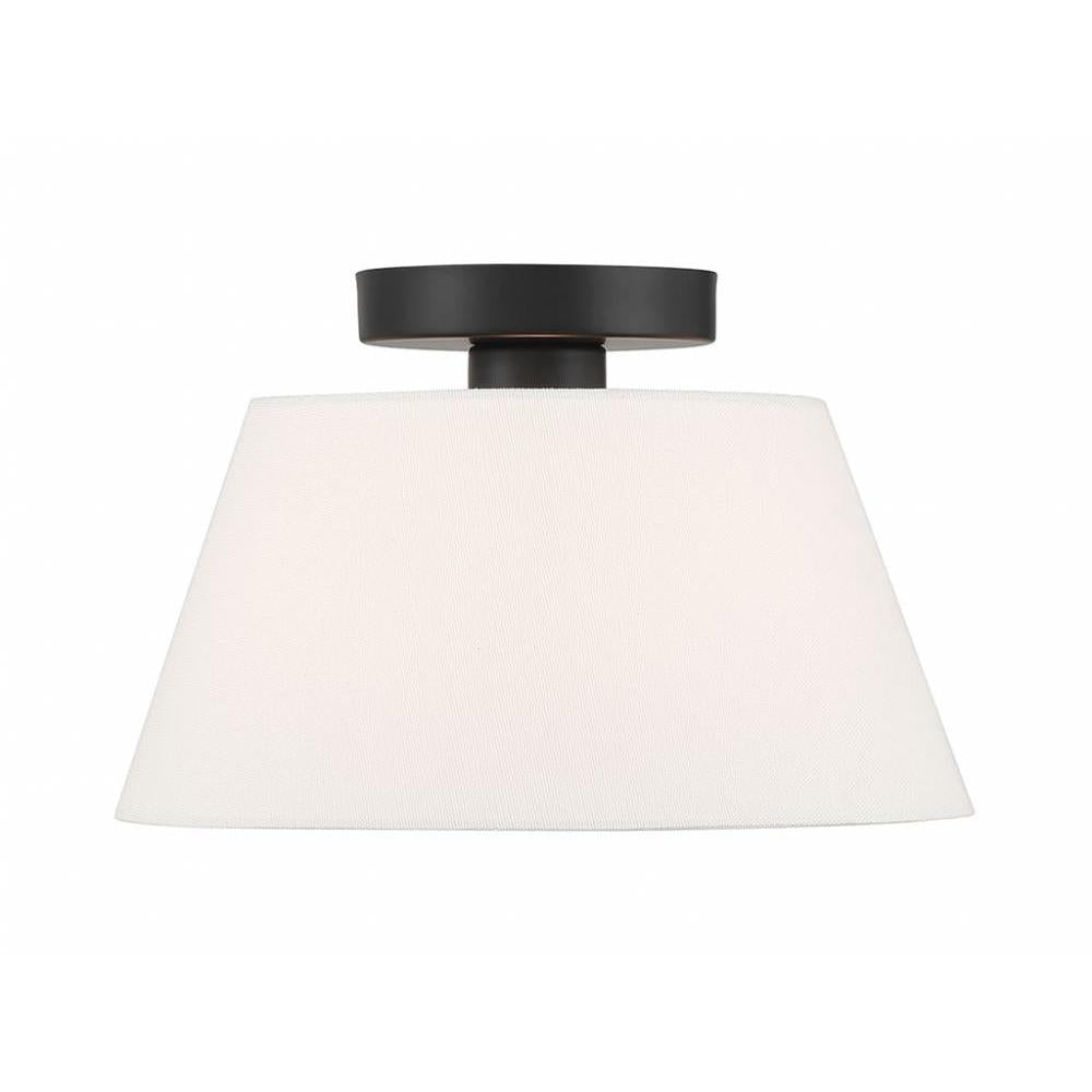 1-Light Ceiling Light in Matte Black
