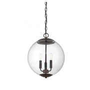 3-Light Pendant in Oil Rubbed Bronze