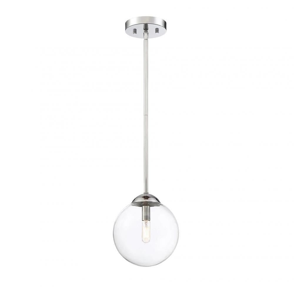 1-Light Mini Pendant in Chrome